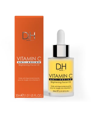 Dr H Vitamin C Anti-Ageing Brightening Oil 30ml for Brightening, Dark Spots, Loss of Firmness