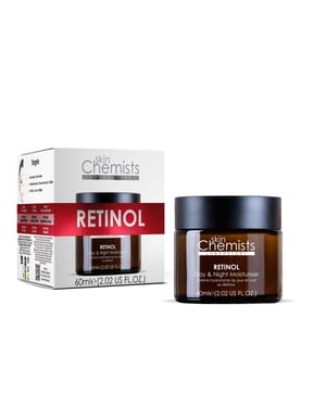 skinChemists Anti-Ageing Retinol Night Moisturiser with SYN-AKE 60ml for Fine Lines, Wrinkles, Loss of Firmness