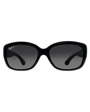Ray-Ban Sunglasses Jackie Ohh 4101 601/T3 Shiny Black Grey Gradient Polarized