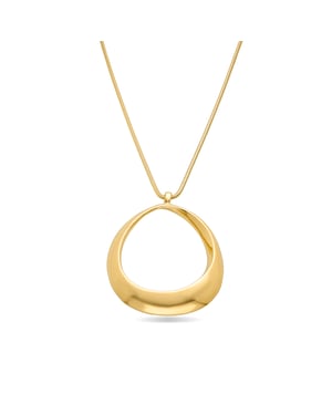 Luxenter Mei collier in 18k geelgouden afwerking