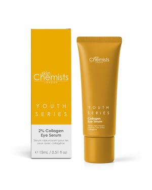 skinChemists Advanced 2% Collagen Anti-Ageing Eye Serum 15ml for Loss of Firmness, Fine Lines, Wrinkles