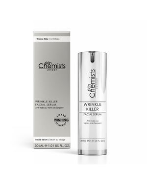 skinChemists Wrinkle Killer Anti-Ageing Facial Serum 30ml for Loss of Firmness, Fine Lines, Wrinkles