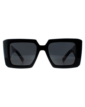 Prada PR23YS 1AB5S0 zwarte donkergrijze zonnebril