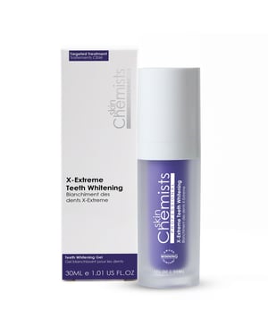 skinChemists X-Extreme Teeth Whitening Toothpaste 30ml for Whitening, Stain Removal, Fresh Breath