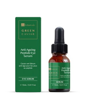 Dr. Botanicals Green Caviar Anti-Ageing Peptide Eye Serum 15ml for Loss of Firmness, Fine Lines, Wrinkles