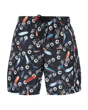 Zwembroek met Hawaï-print