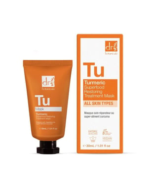 Dr. Botanicals Advanced Turmeric Superfood Anti-Ageing Restoring Treatment Mask 30ml for Fine Lines, Wrinkles, Dullness