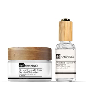 Dr Botanicals Anti-Aging Plantaardige Moisturizer & Gezichtsserum Kit