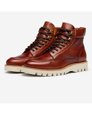 Olivere Sweeney Bolhas Mens Moc Toe Boots
