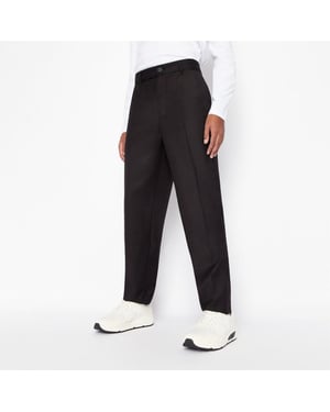 Men's Armani Exchange Trousers in Black