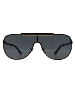 Versace Sunglasses 2140 100287 Gold Grey