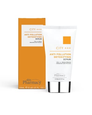 skinPharmacy City +++ Anti-Ageing Anti-Pollution Detoxifying Serum 20ml for Fine Lines, Wrinkles, Loss of Firmness