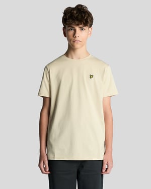 Katoenen Rundhals T-Shirt