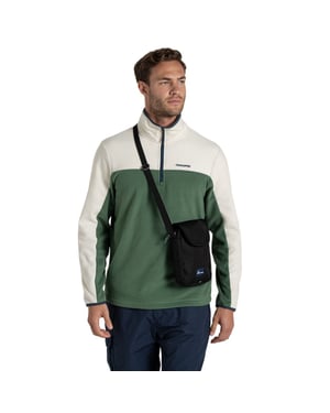 Craghoppers Kiwi Logo Crossbody Bag (Black)
