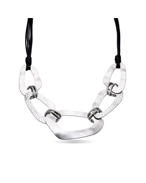 Halsband Luxenter Utbe rhodiumfinish