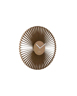 Karlsson wandklok cascara mocha brown- Ø50cm