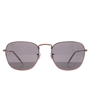 Ray-Ban Vierkant Unisex Roségoud Donkergrijs RB3857 Frank