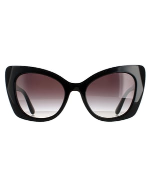 Dolce & Gabbana Butterfly Womens Black Grey Gradient DG4405