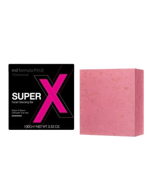 MD Formula Super X Anti-Ageing Facial Cleansing Bar 100g for Fine Lines, Wrinkles, Dullness