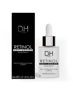 Dr H Anti-Ageing Advanced Retinol Facial Serum 30ml for Fine Lines, Wrinkles, Loss of Firmness