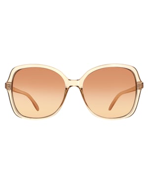 Calvin Klein zonnebril CK19561S 270 Crystal Beige Brown Gradiënt