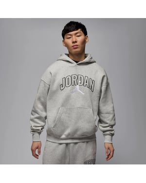 Nike Jordan Brooklyn Fleece Grey Hoodie