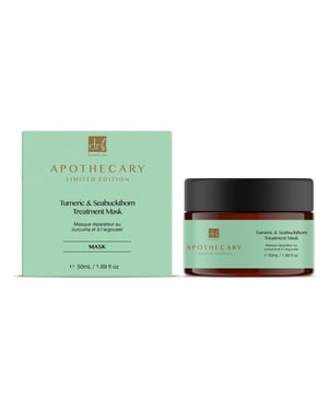 Dr. Botanicals Anti-Ageing Turmeric & Seabuckthorn Treatment Mask 50ml for Fine Lines, Wrinkles, Dullness