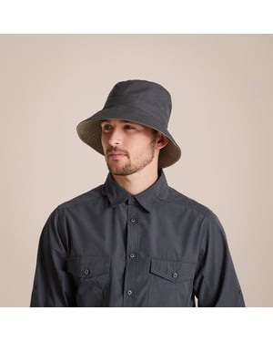 Craghoppers Expert Kiwi Bucket Hat (Kolfibergrå)