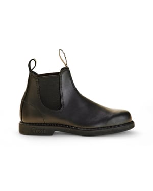 Rossi 607 Booma Black Leather Chelsea Boots