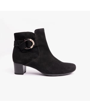 Gabor HEMP Womens Ankle Boots Black