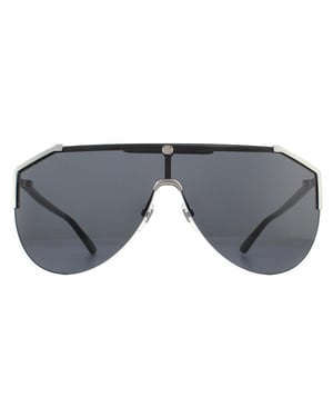 Gucci Sunglasses GG0584S 001 Ruthenium and Black Grey