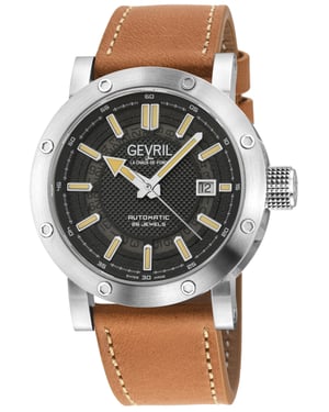 Gevril 43700 Men's Flatiron Swiss Automatic Watch