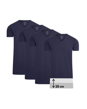 Cappuccino Italia Tee SS 4-Pack T-shirts Blå