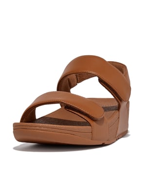 FitFlop Lulu adjustable leather back-strap sandals