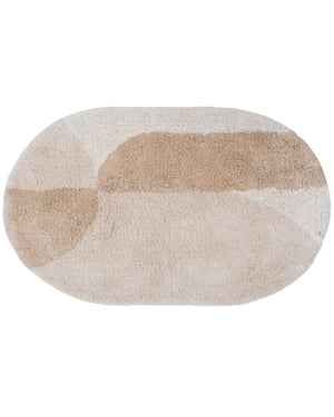 Veer Carpets Badmat bowie ovaal 50 x 80 cm