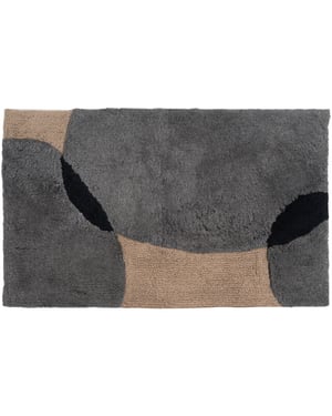 Veer Carpets Badmat bink grey 60 x 100 cm