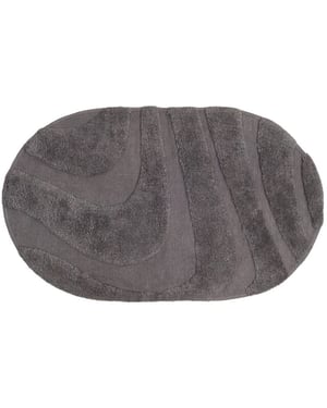Veer Carpets Badmat beau grey ovaal 60 x 100 cm