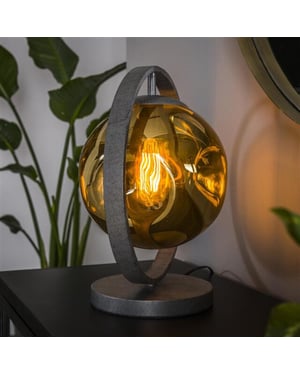 Hoyz Hoyz tafellamp 1l stellar oud zilver