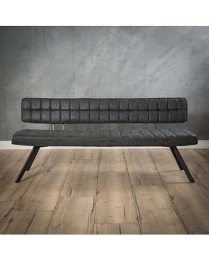 Hoyz Hoyz eetkamerbank 180 cm kunstleer 4 personen