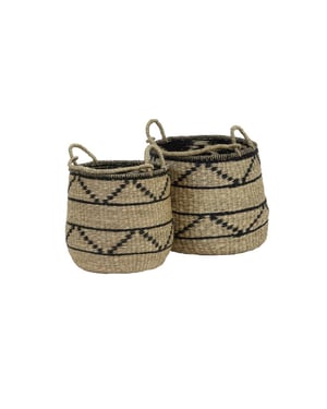 Light & Living mand yagur Ø46x40cm - set van 2