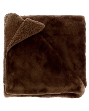 Unique Living plaid torvah 150x200cm brown