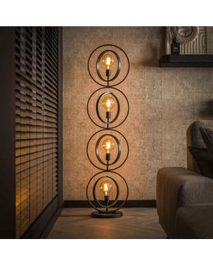 Hoyz vloerlamp 4l turn around xl charcoal