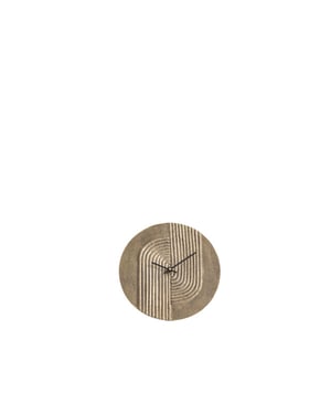 Light & Living klok gwenna 15x3x15cm -