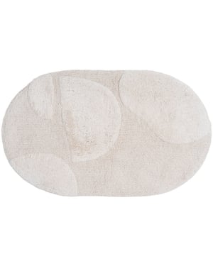 Veer Carpets Badmat boaz ovaal 50 x 80 cm