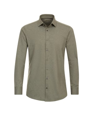 Venti Heren jersey overhemd 1263800 300 green milieu