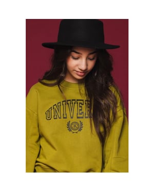 Looxs Revolution Sweater moss universe voor meisjes in de kleur
