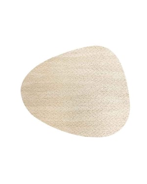 Unique Living placemats olivia dove white 39x30,5cm
