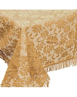 Unique Living | tafelkleed foam unique outdoor 140x180cm mellow yellow