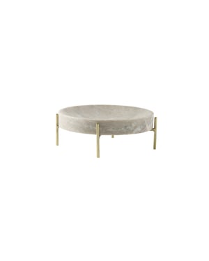 Light & Living schaal op voet elsemiek 27x27x9 -