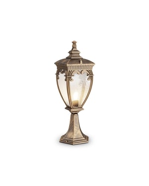 Maytoni Outdoor landschapsverlichting fleur met goud Ø15
